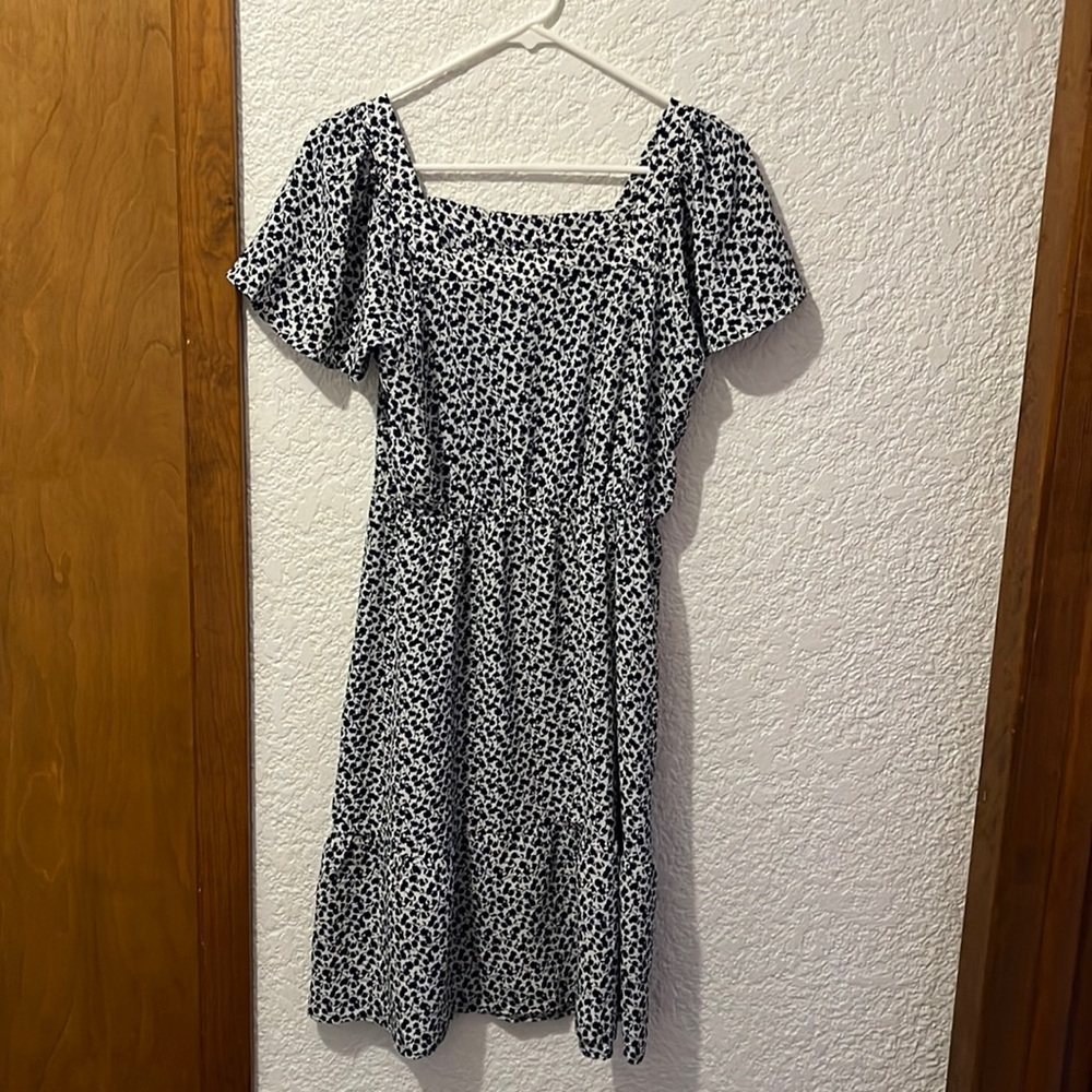 Blue Floral Sundress